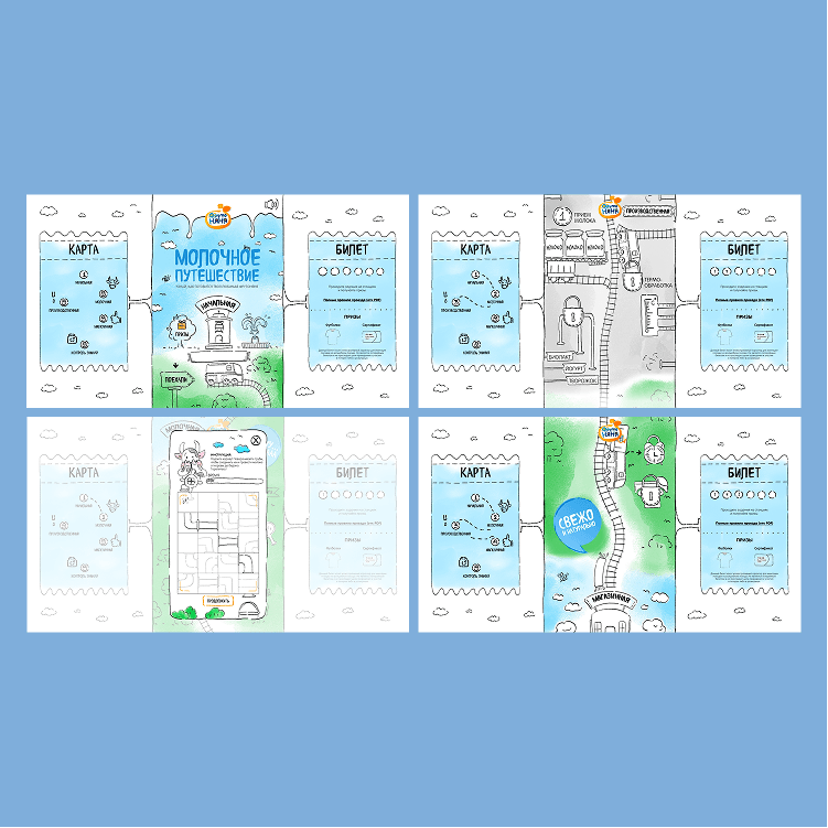 Фруто Няня. Игровая механика «Путешествие»